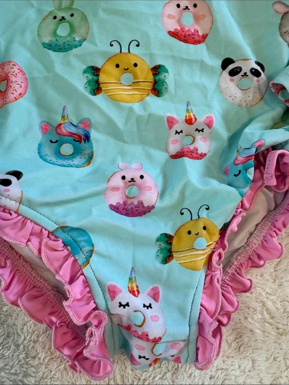 Posh peanut long sleeve swim